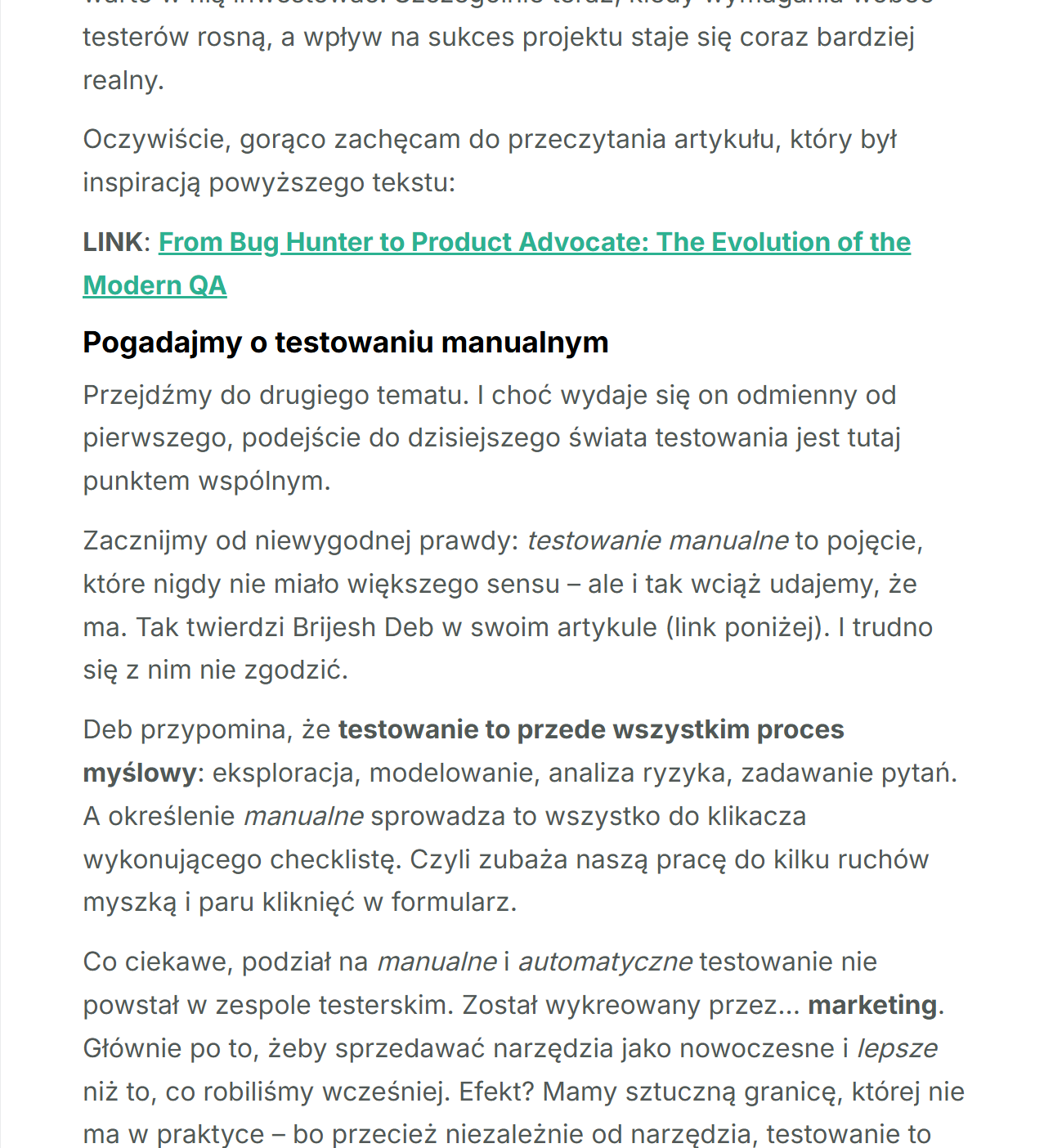 Przykładowy newsletter #3